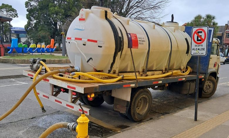 Ancud garantiza agua para 700 familias en verano