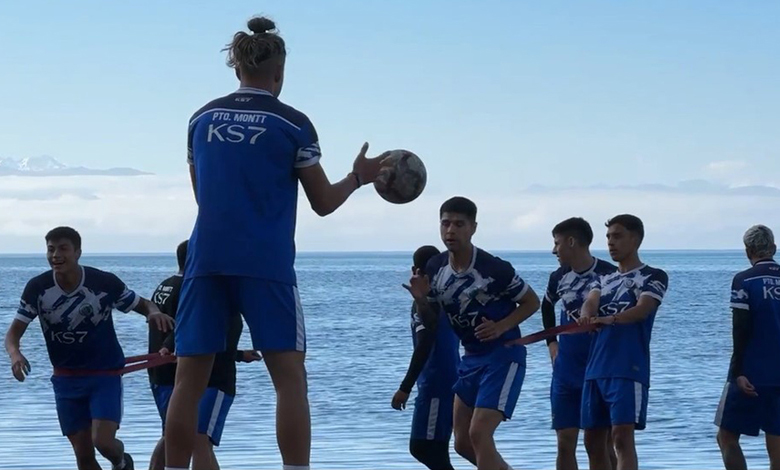 Deportes Puerto Montt se prepara en isla Tenglo