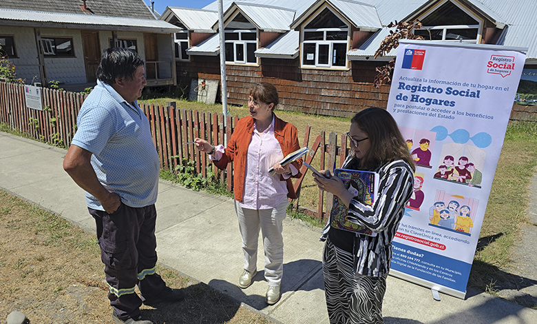 Avanza trabajo en terreno en Dalcahue