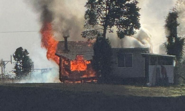 Incendio destruye vivienda en Pid Pid, Castro
