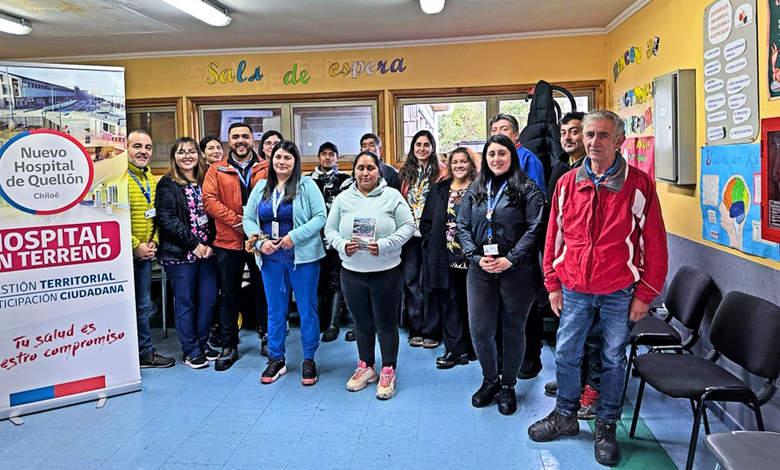 Hospital de Quellón informa a vecinos sobre apertura parcializada
