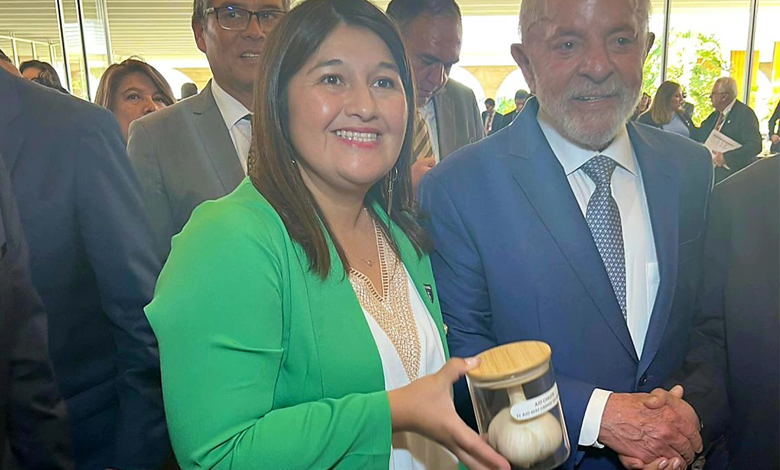 Productora chilota destaca en gira presidencial brasileña