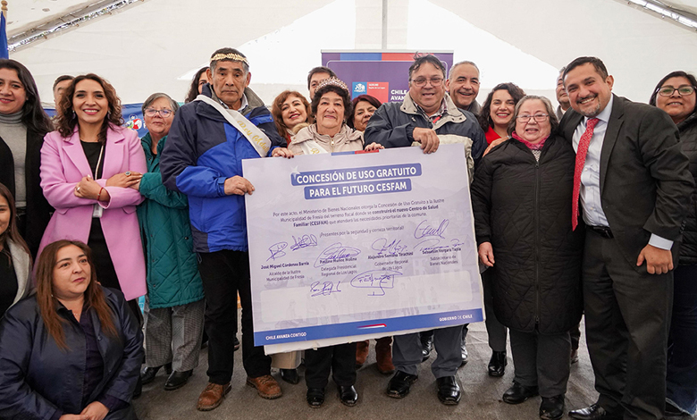 Entregan terreno para construcción del Centro de Salud Familiar en Fresia