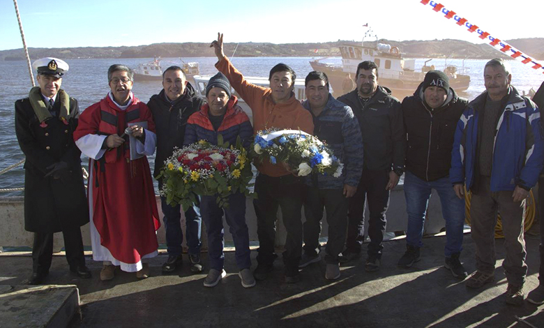 Fiesta de San Pedro en Queilen destaca por entrega de reconocimientos