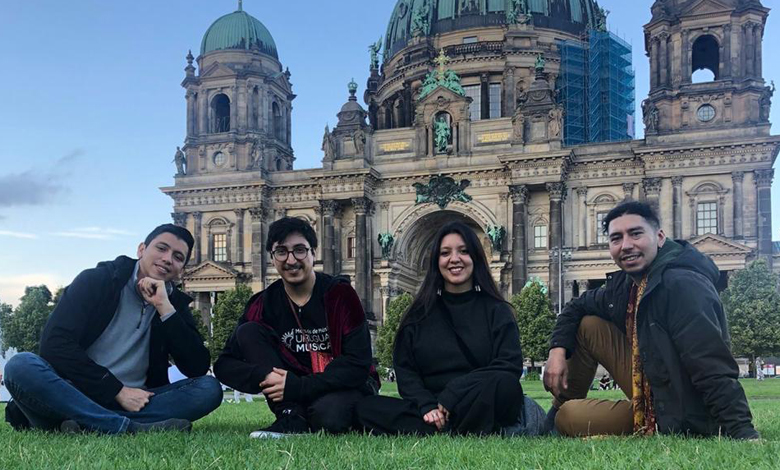 Músicos chilotes regresan de gira en Alemania