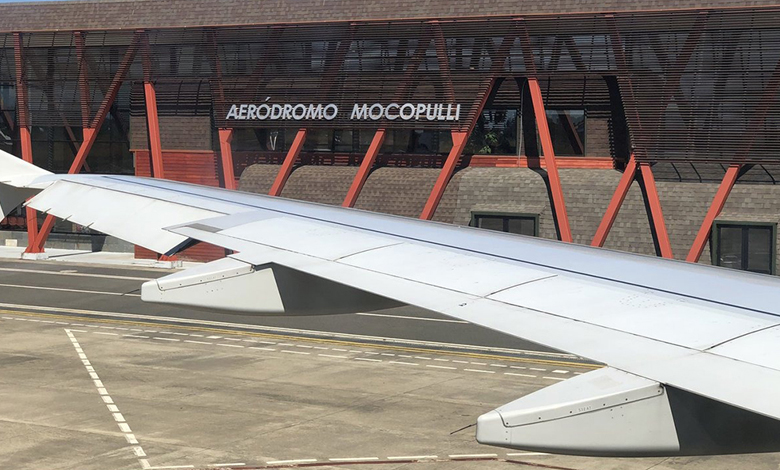 Investigan incidente de avión Sky en Mocopulli