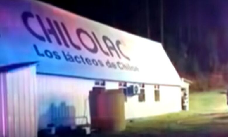 Principio de incendio en planta Chilolac de Ancud