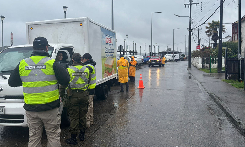 Operativos preventivos en Dalcahue para reforzar seguridad vial
