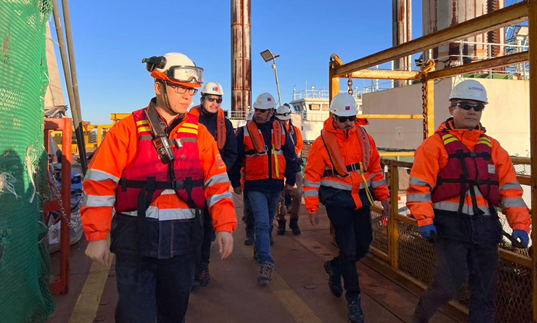 Director Nacional del Trabajo fiscaliza obras del Puente Chacao y exige mejoras de seguridad