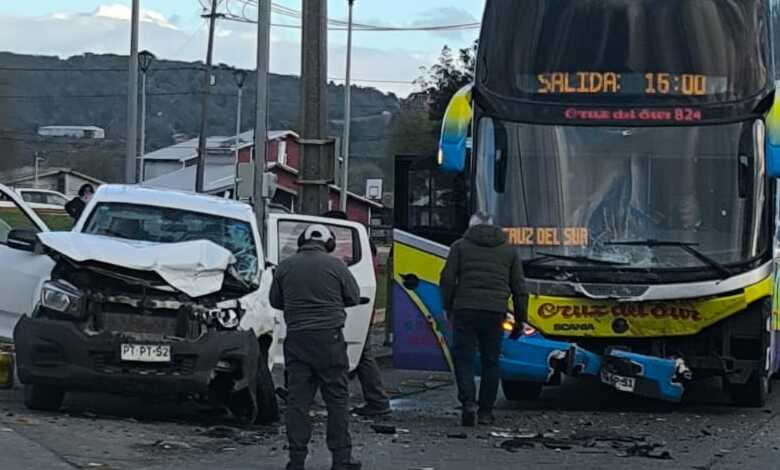 Accidente de tránsito en Ancud deja tres lesionados