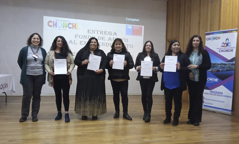35 mujeres de Chonchi reciben Fondo de Apoyo al Emprendimiento
