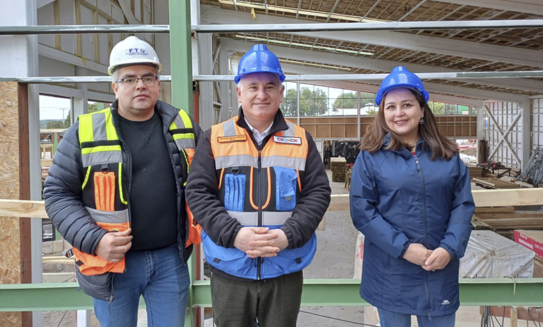 Avance del 60% en obras de la Escuela de Quitripulli