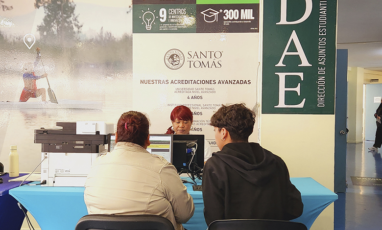 Proceso de matrículas en Santo Tomás Puerto Montt para nuevos estudiantes
